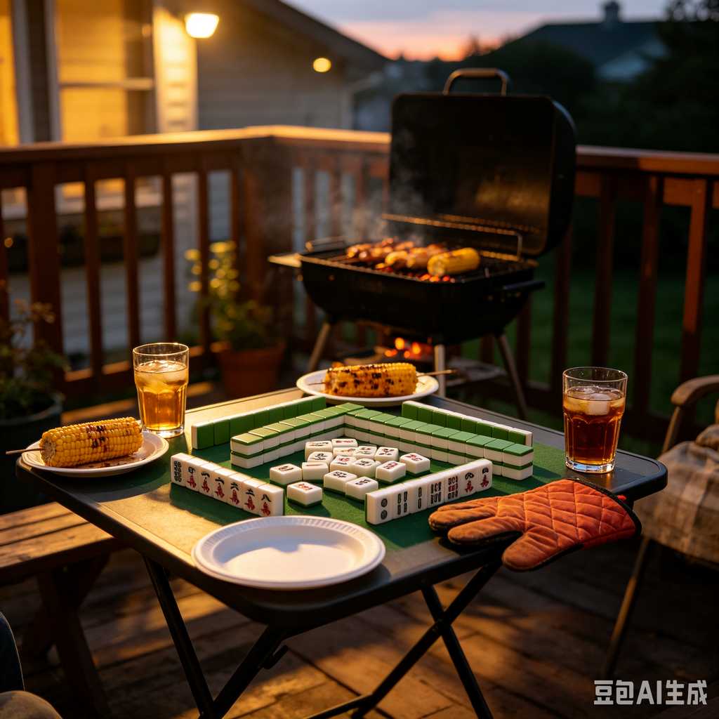 pink mahjong set