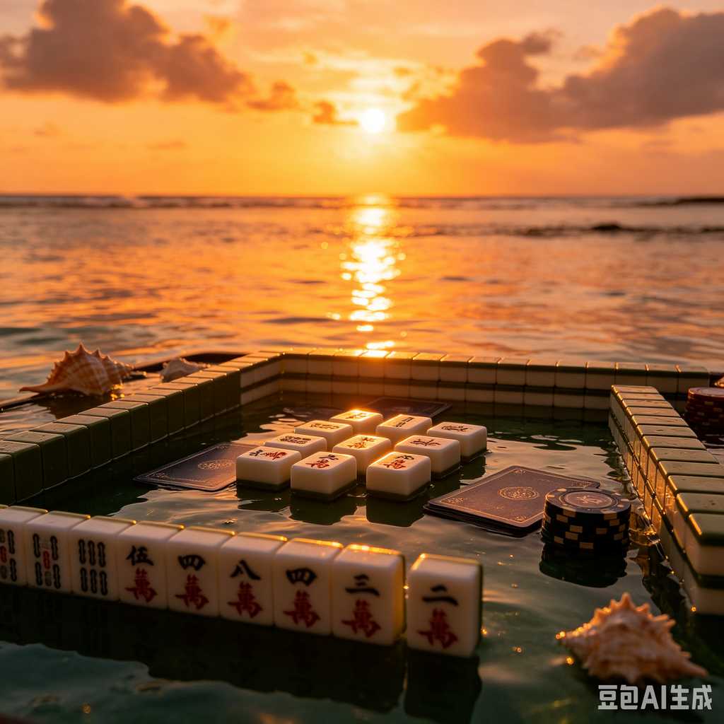 traditional oriental mahjong tiles